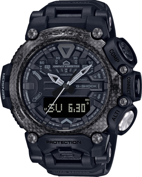 G-Shock GRB200-1B Quad Sensor Gravitymaster Black and Gray