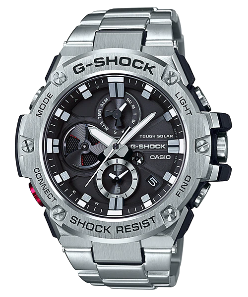 Casio G-Shock GST-B100D-1A G-STEEL Stainless Steel Analog Men's Watch