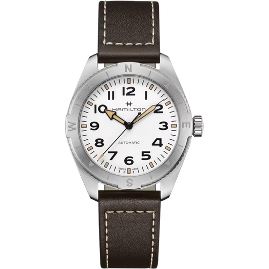 Hamilton H70315510 Khaki Field Expedition Automatic 41mm White Dial