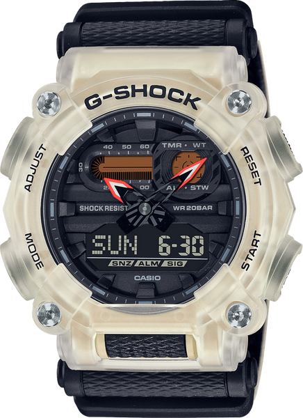 G-Shock GA900TS-4A Heavy Duty Limited Edition Beige Translucent