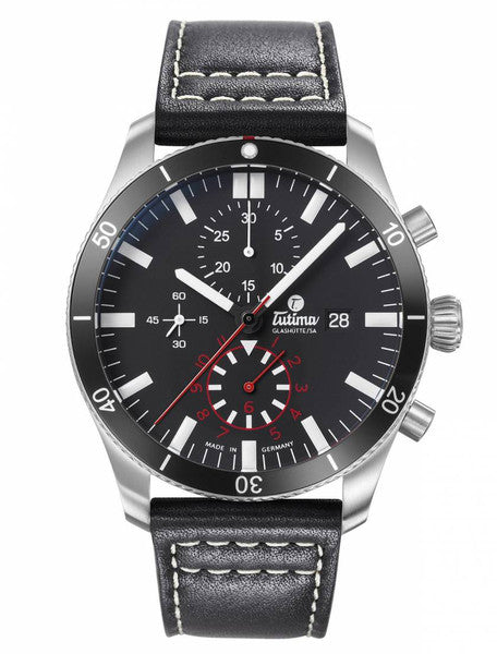 Tutima Glashutte Grand Flieger Airport Chronograph 6401-01