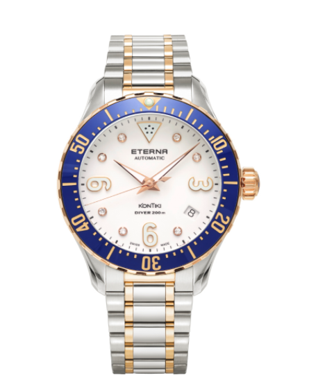 Eterna Lady Kontiki Diver 38mm Automatic Ref: 1280.66.69.1734