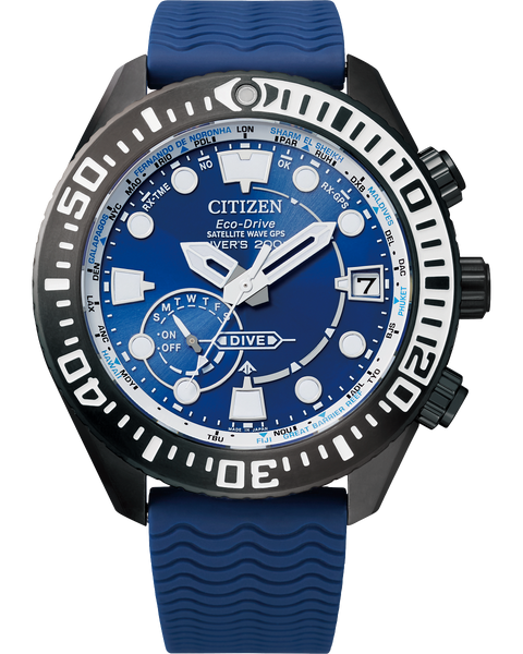 Citizen CC5006-06L Satellite Wave GPS Diver 200m Blue