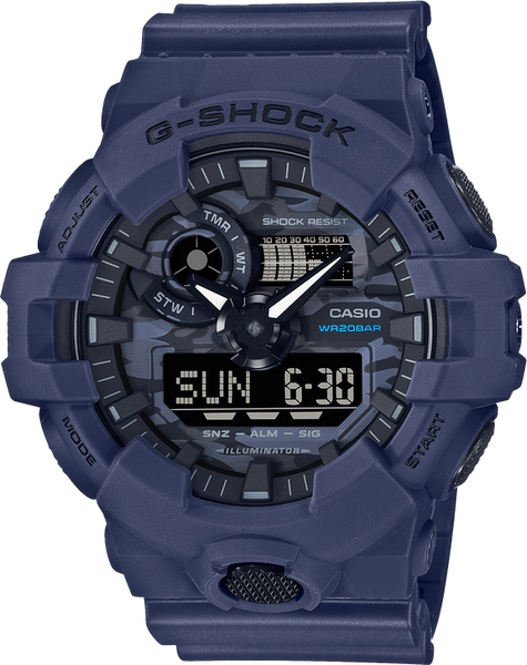 G-Shock GA700CA-2A Camouflage Motif Absolute Toughness