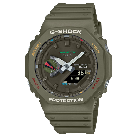 G-Shock GAB2100FC-3A Colorful Splash Green Octagon