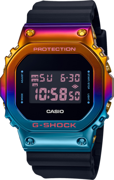 G-Shock GM5600SN-1 Nightscape Metal Rainbow Digital Square