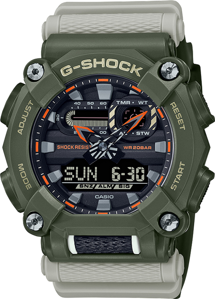 G-Shock GA900HC-3A Heavy-Duty Hidden Coast Ana-Digi