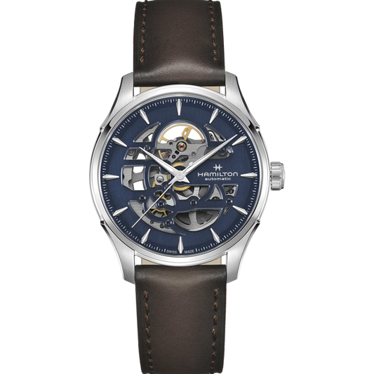 Hamilton H42535541 Jazzmaster Skeleton Automatic Blue Dial