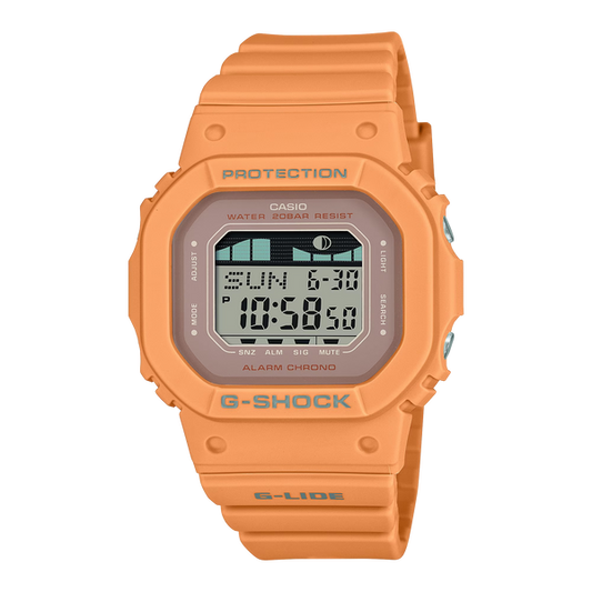 G-Shock GLXS5600-4 G-LIDE Tide Graph Pastel Orange