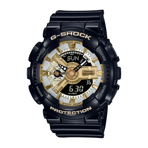 G shock black hot sale and gold watch price