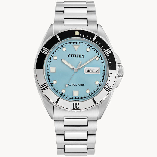 Citizen Tsuyosa Automatic (40mm) Sunray Blue Dial / Stainless Steel  NJ0150-56L