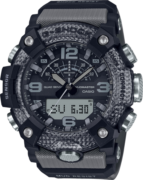 G-Shock GGB100-8A Mudmaster Carbon Core Quad Sensor