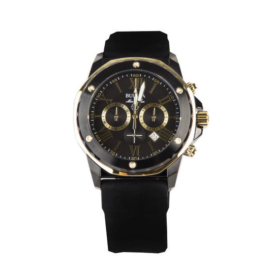 Bulova Marine Star Chronograph 98B278 + Free Travel Clock & Picture Frame Clock