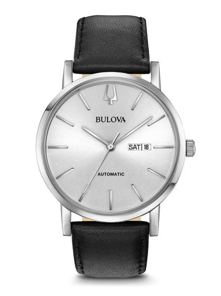 Bulova Men's Classic Automatic 96C130 + Free Travel Clock & Picture Frame Clock