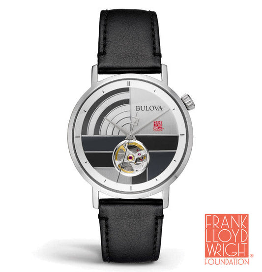 Bulova 96A248 Frank Lloyd Wright The Oculus Automatic Watch