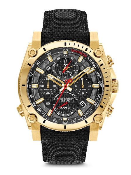 Bulova Men's Precisionist Chronograph Watch- 97B178