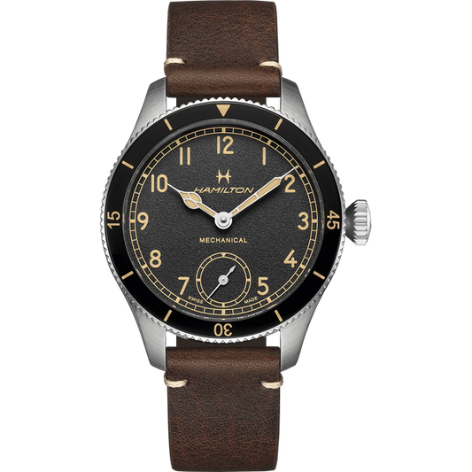 Hamilton H76719530 Khaki Aviation Pilot Pioneer Mechanical Small Seconds
