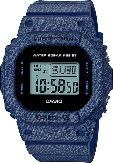 Casio G-Shock Baby-G DENIM’D Limited Edition BGD560DE-2C