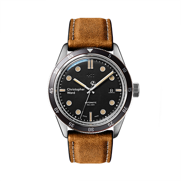 Christopher Ward C65 Trident Automatic Black Bezel // Pre-Owned