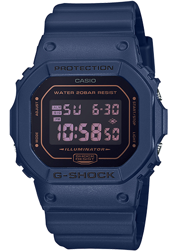 Casio G-Shock DW5600BBM-2 Monotone Finish Full Resin // Pre-owned