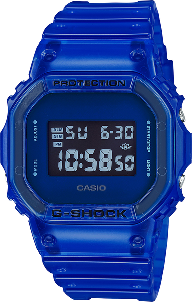G-Shock DW5600SB-2 Blue Color Skeleton