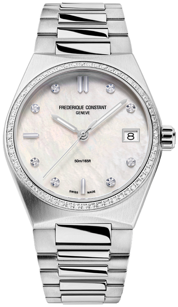 Frederique constant diamond ladies watch deals