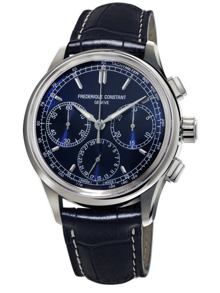 Frederique Constant FC-760N4H6 Flyback Chronograph Manufacture Blue Dial