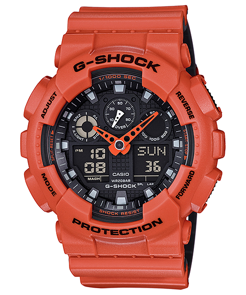Casio G-Shock Ana-Digital 3 Eye Military GA100L-4ACR
