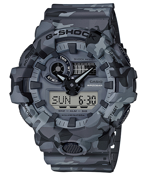 G-Shock Ana/Digital Camo Series GA-700CM-8A