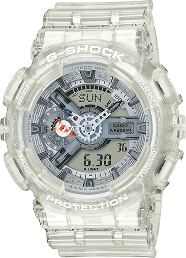 Casio G-Shock Ana-Digital Clear Resin GA110CR-7A