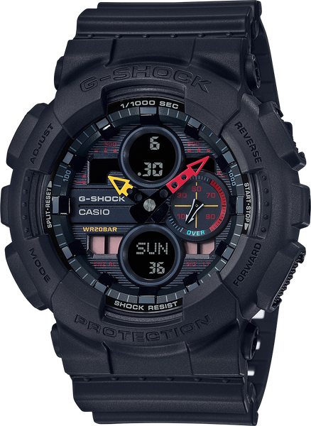 G-Shock GA140BMC-1A Neo Tokyo Ana-Digi Flash
