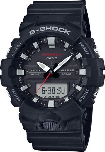 G-Shock Mid-Size Ana/Digital Super Illuminator GA800-1A