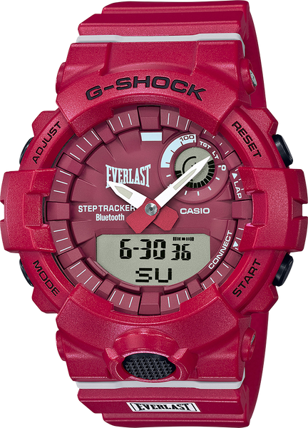Casio G-Shock GBA800EL-4A Limited Edition Everlast Red Watch