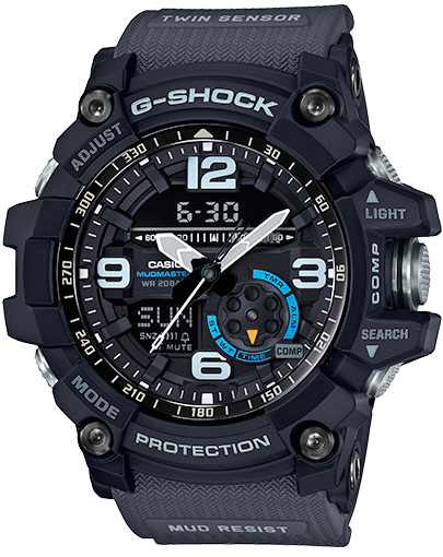 Casio G Shock Mudmaster Twin Sensor GG1000 1A8 Arizona Fine Time