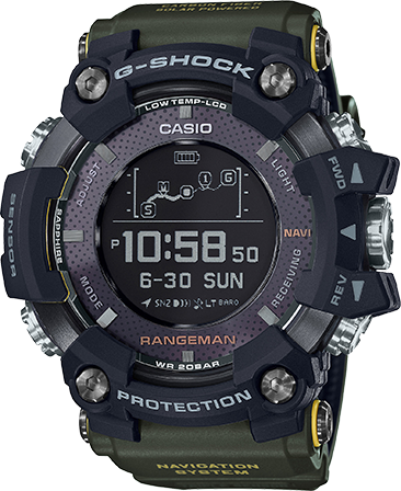 Casio G-Shock Rangeman GPS Navigation GPRB1000-1B