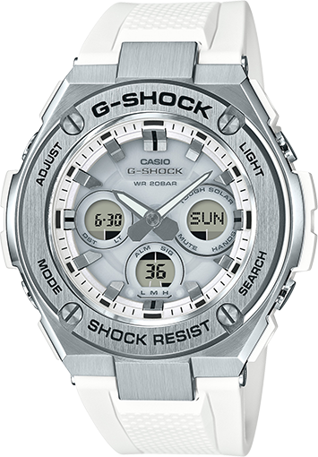 G-Shock G-Steel Black and Stainless Steel GSTS310-7A
