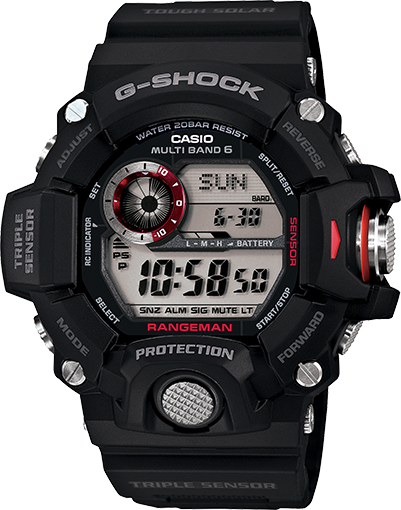 G-Shock Rangeman Limited Atomic Solar Black GW9400-1