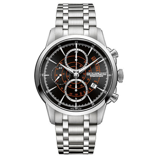 HAMILTON TIMELESS CLASSIC RAILROAD AUTO CHRONO H40656131