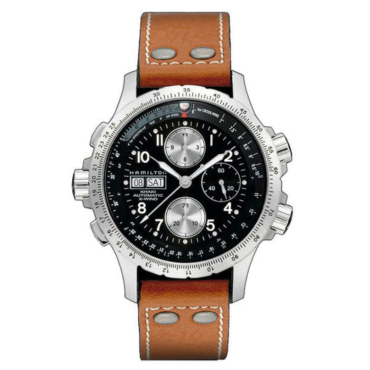 HAMILTON KHAKI AVIATION X-WIND AUTO CHRONO H77616533