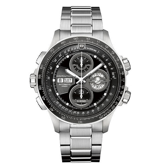 HAMILTON KHAKI AVIATION X-WIND AUTO CHRONO H77766131
