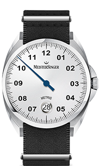 MeisterSinger Metris White Dial ME901