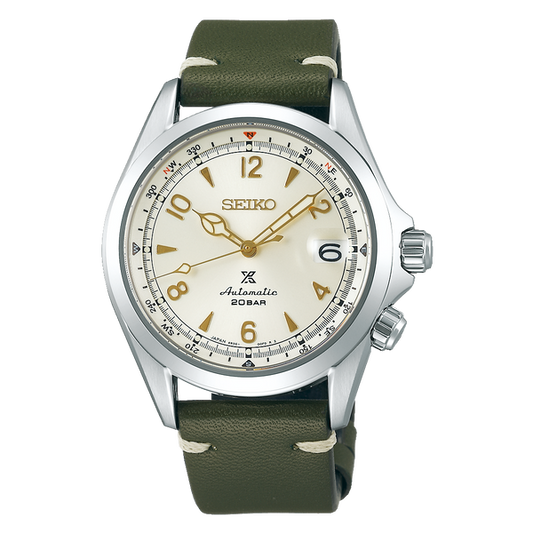 Seiko Prospex SPB123 Alpinist Cream Dial Gold Accents