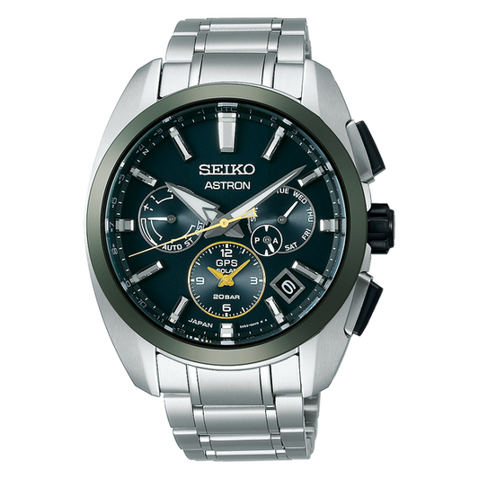 Seiko Astron SSH071 Limited Edition GPS Solar Green Dial