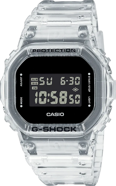 Casio G-Shock DW5600SKE-7 Transparent Pack Standard Square