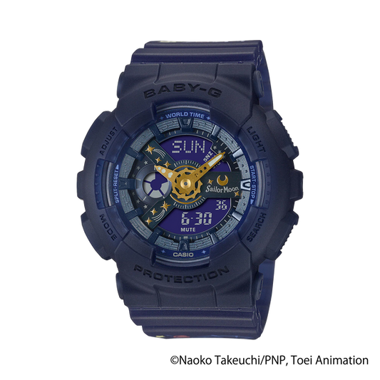 G-Shock BA110XSM-2A Baby-G Sailor Moon Ana-Digi Series