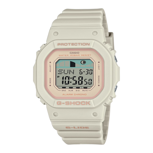 G-Shock GLXS5600-7 G-LIDE Tide Graph Pastel Beige