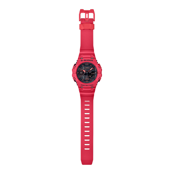 G Shock GAB001 4A Analog Digital Carbon Core Bluetooth Red Arizona Fine Time