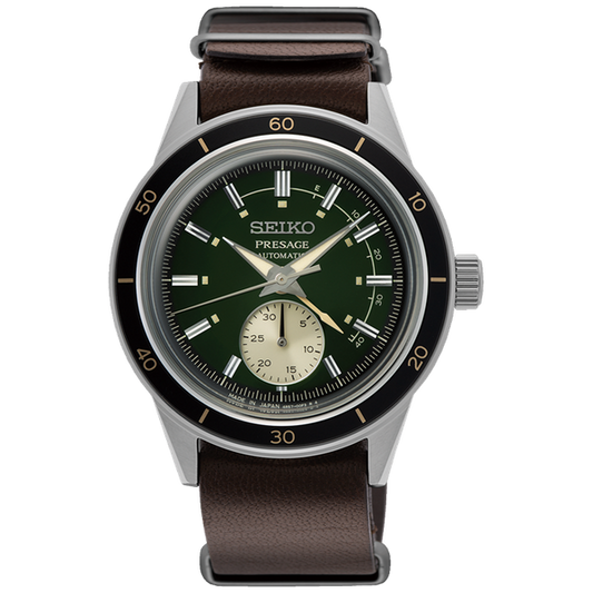 Seiko Presage SSA451 Style60's Automatic Green Dial