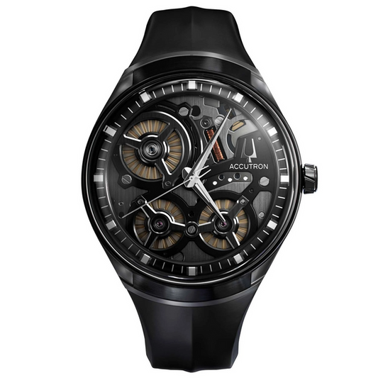 Accutron 2ES8A003 Electrostatic DNA Turbine Gunmetal