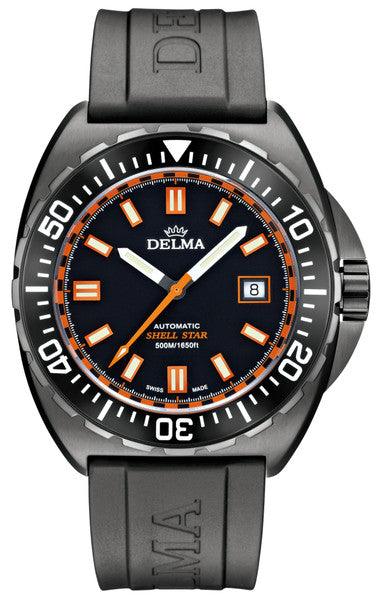 Delma 44501.670.6.031 Shell Star Black Tag 500m Automatic